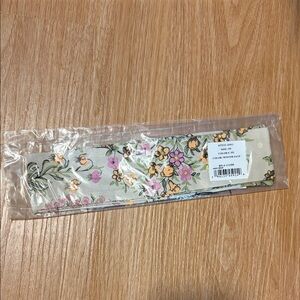 Tory Burch Brocade Silk Necktie Twilly - Winter Sage - 353